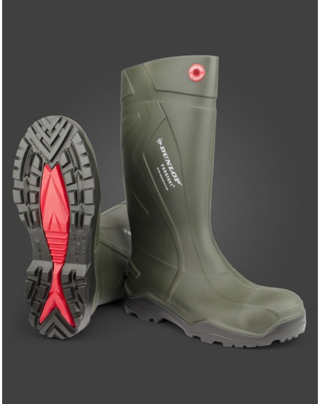 Μπότες γονάτου ασφαλείας Dunlop Purofort+ S5