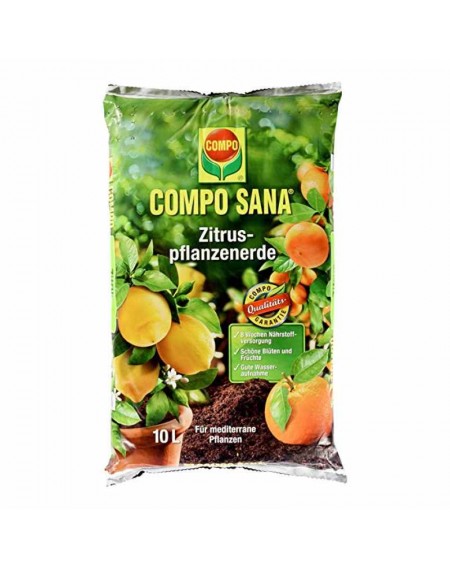 Φυτόχωμα Compo Sana για εσπεριδοειδή 10lit