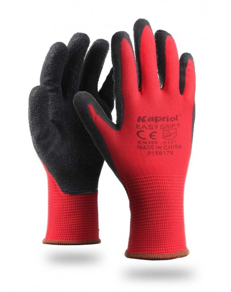 Γάντια εργασιών Nylon - Latex αδιάβροχα Easy Grip Kapriol 12802